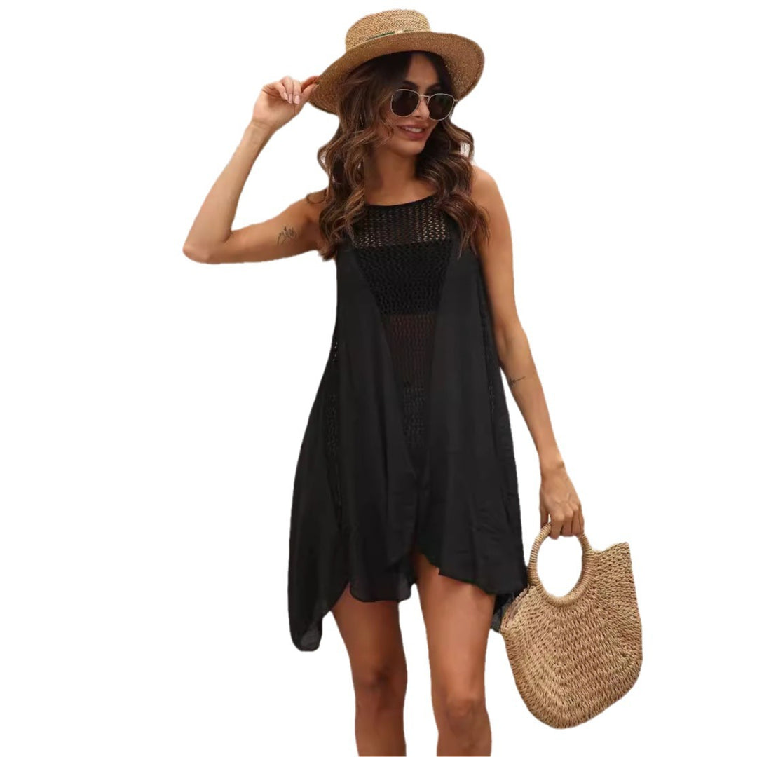 Damen lässiges Häkel-Strandkleid Echo Archiv
