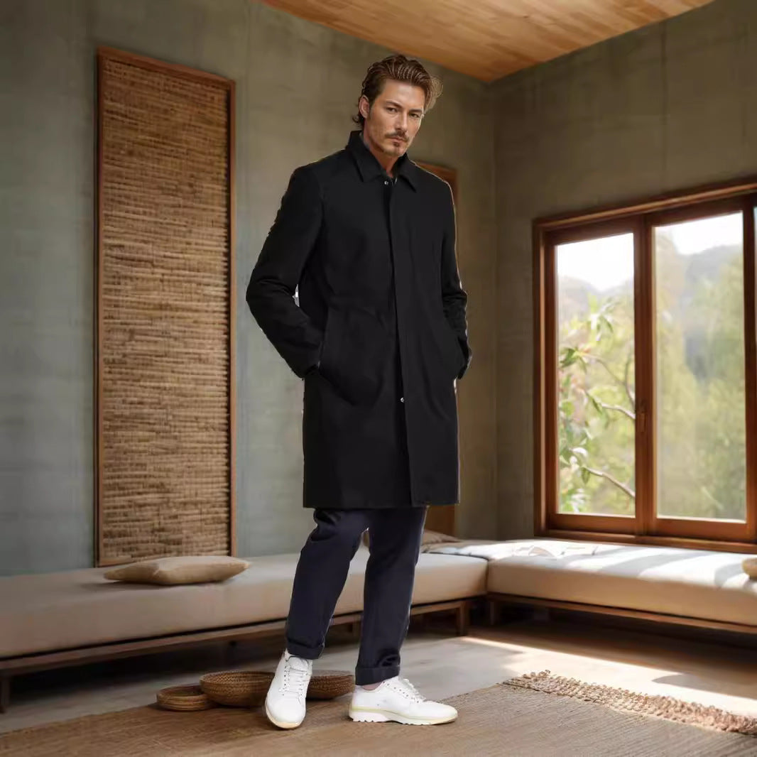 Herren eleganter Übergangsmantel Echoarchiv