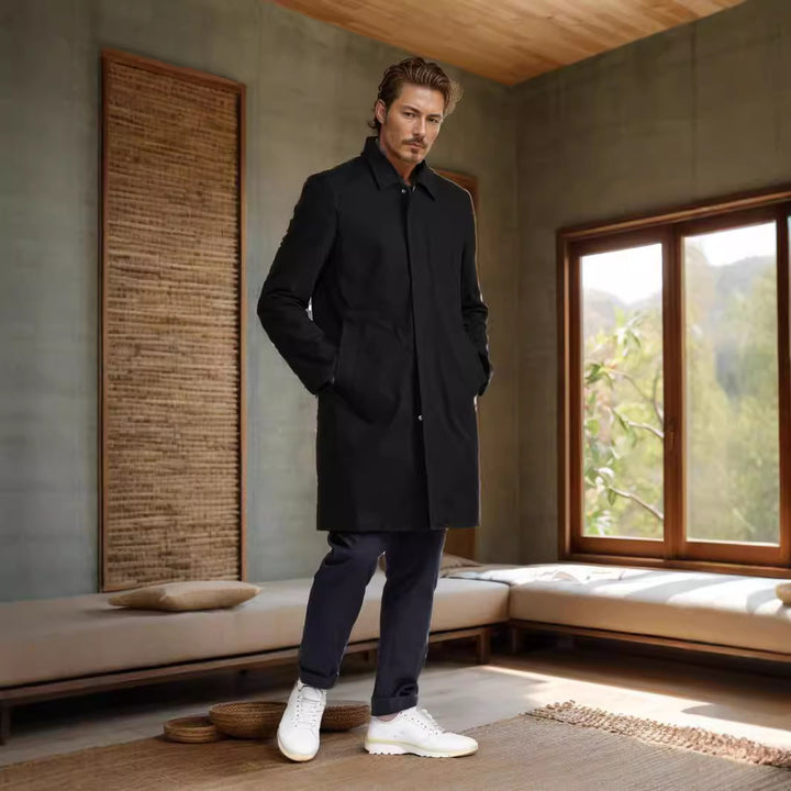 Herren eleganter Übergangsmantel Echoarchiv