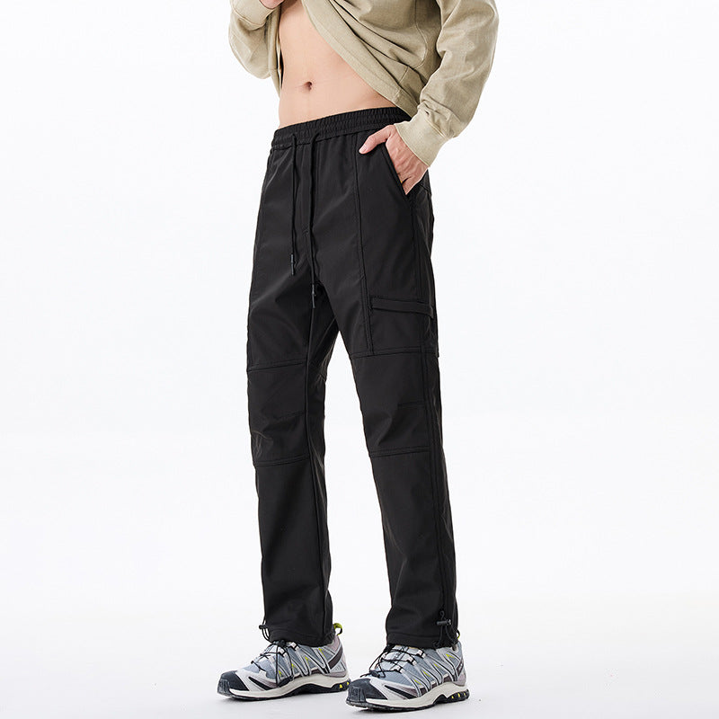 Herren Technische Utility-Cargohose mit verstärkten Kniepaneelen und verstellbarem Saum Echo Archiv
