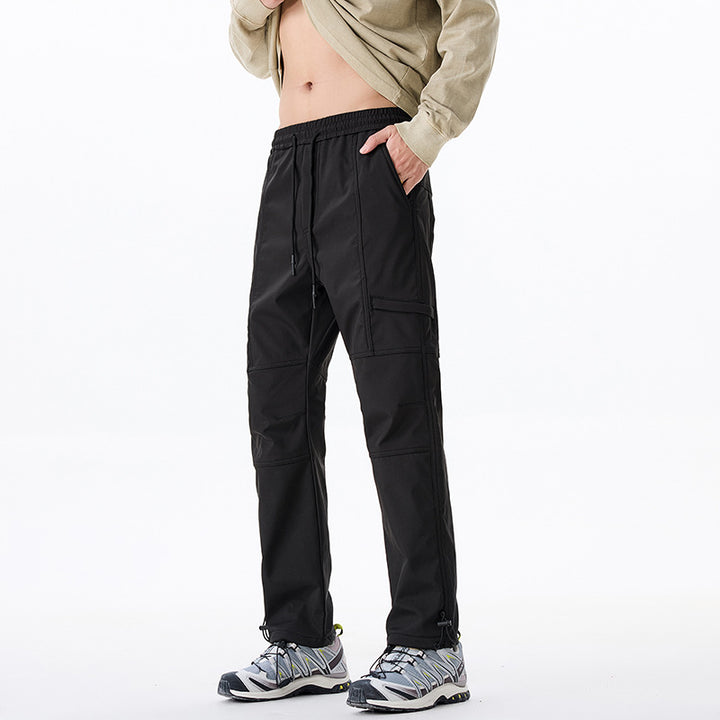 Herren Technische Utility-Cargohose mit verstärkten Kniepaneelen und verstellbarem Saum Echo Archiv
