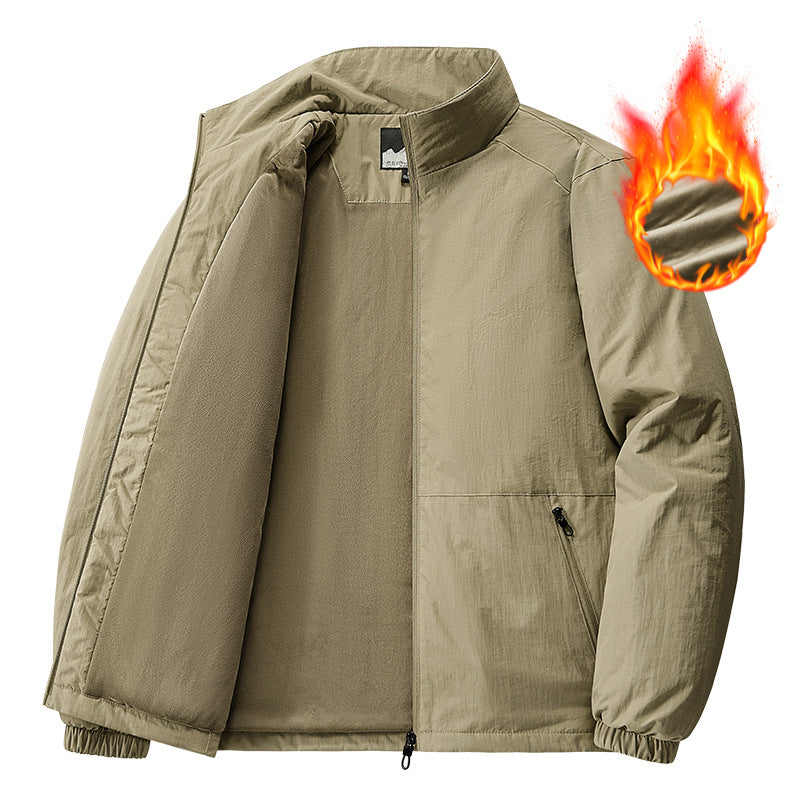 Herren Übergangsjacke mit Fleece-Futter Echo Archiv