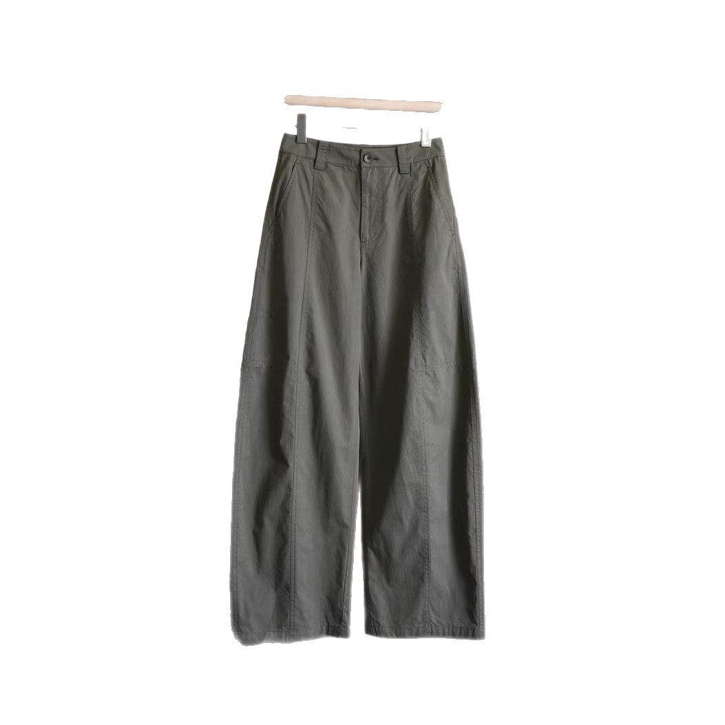 Damen Hoch taillierte Stoffhose Echoarchiv