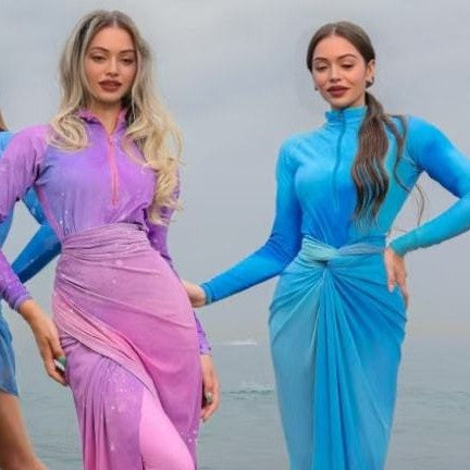 Damen Modischer Schwimmanzug mit Hijab Echo Archiv