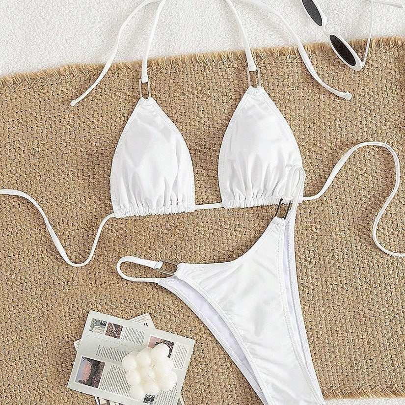 Damen Triangel-Bikini mit eleganten Rüschen Echo Archiv