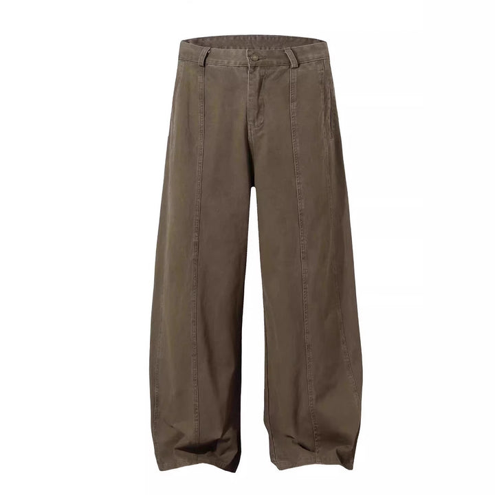 Damen Weitgeschnittene Stoffhose Echoarchiv