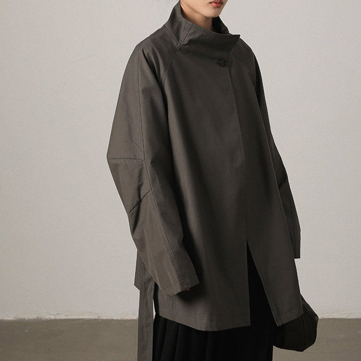 Damen Modische Langjacke Echoarchiv