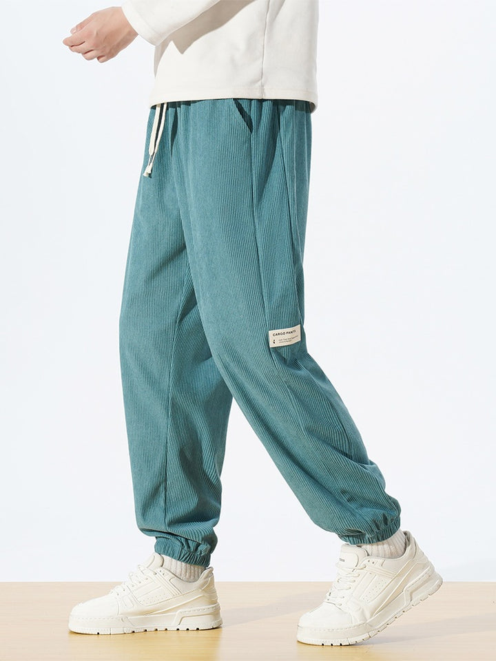 Herren Cargo-Hose mit elastischem Bund und praktischen Taschen Echo Archiv
