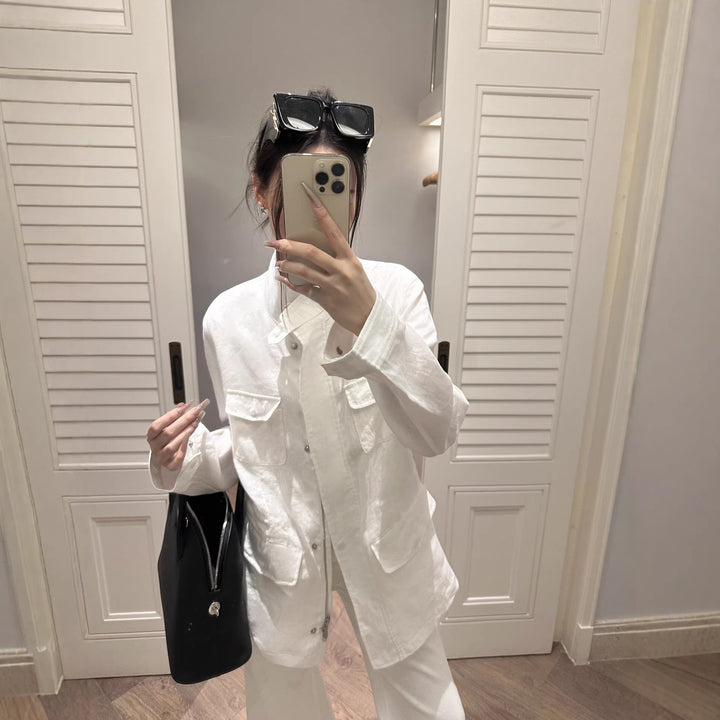 Damen Modische und luftige Sommerjacke Echoarchiv
