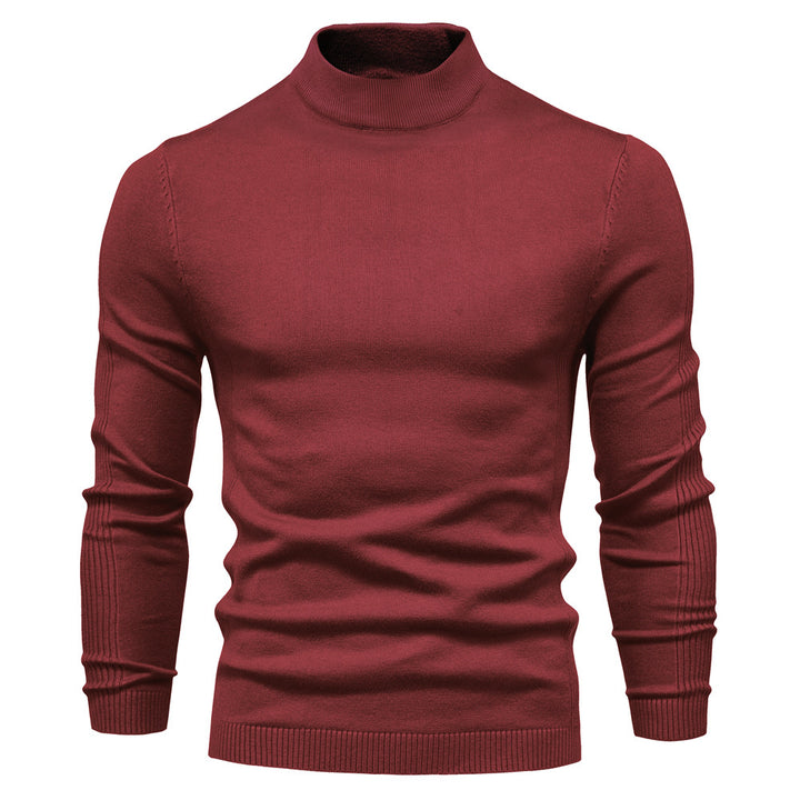 Herren Hochwertiger Rollkragenpullover Echoarchiv