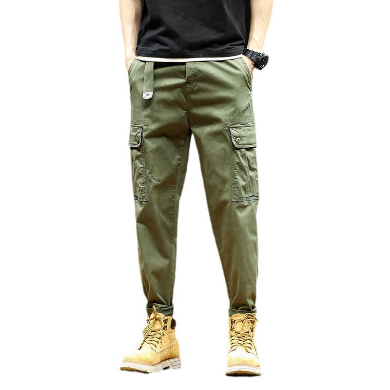 Herren Cargo-Hose mit praktischen Taschen und verstellbarem Bund Echoarchiv