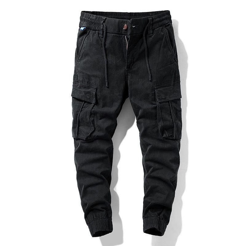 Herren Cargo-Jogginghose im Utility-Style mit Tunnelzugbund, Multifachtaschen und gerippten Bündchen Echo Archiv