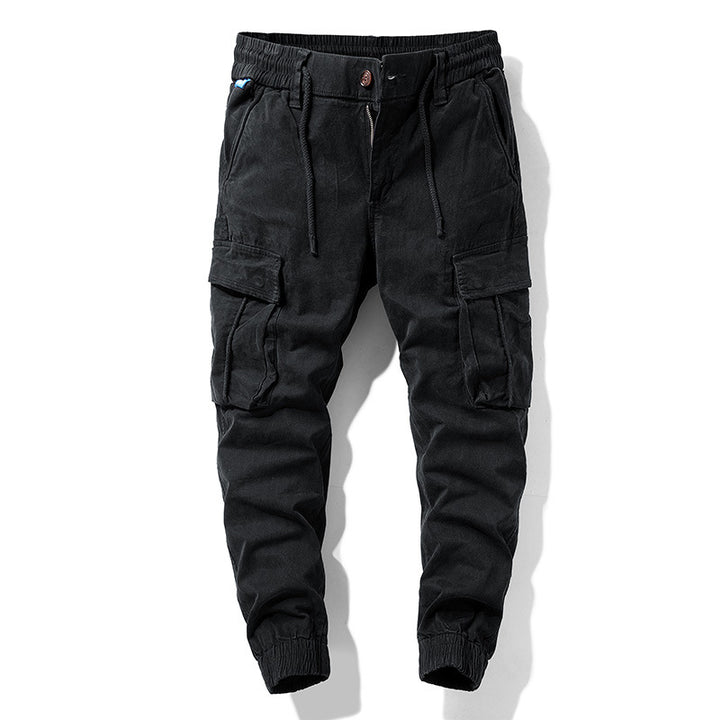 Herren Cargo-Jogginghose im Utility-Style mit Tunnelzugbund, Multifachtaschen und gerippten Bündchen Echo Archiv