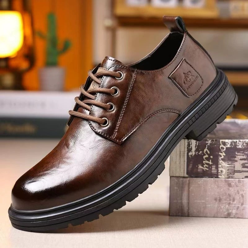 Herren Elegante Schnürschuhe aus hochwertigem Material mit rutschfester Sohle Echoarchiv
