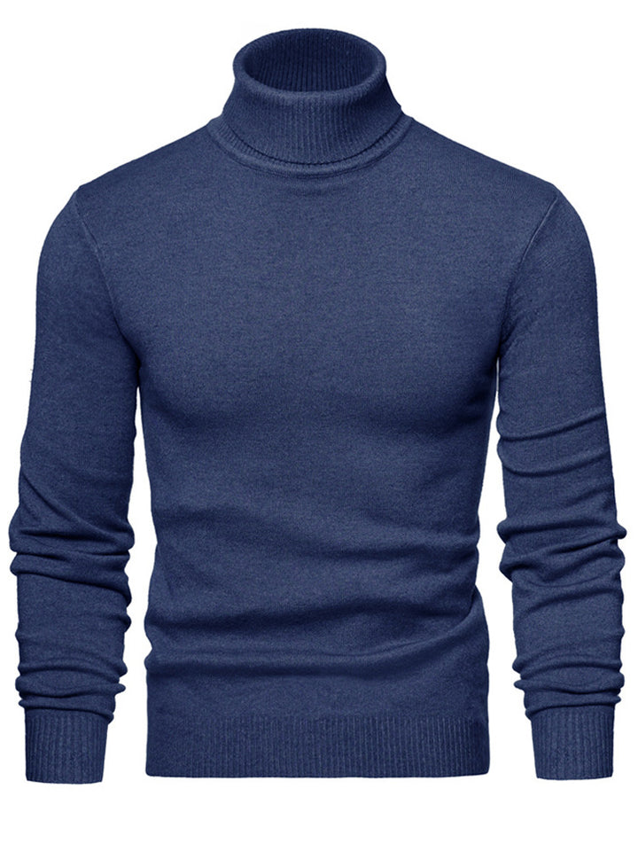 Herren Winter Rollkragenpullover aus weichem Material Echoarchiv