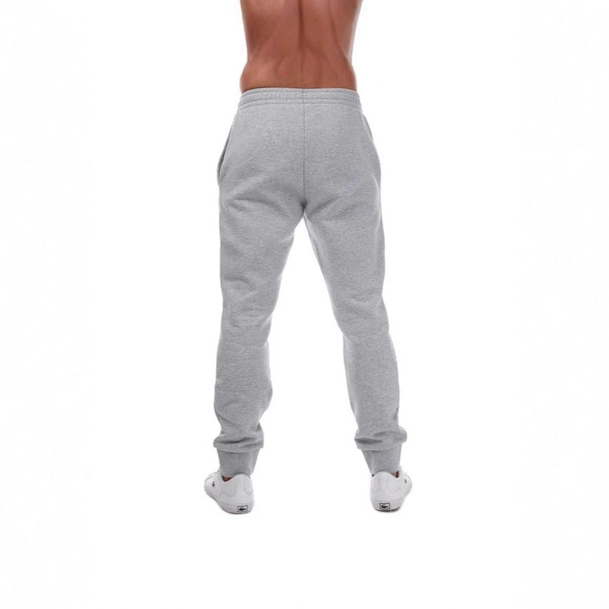 Unisex nan athleisure Jogginghose mit innen angerautem Fleece, elastischem Kordelbund und gerippten Knöchelabschlüssen Echo Archiv