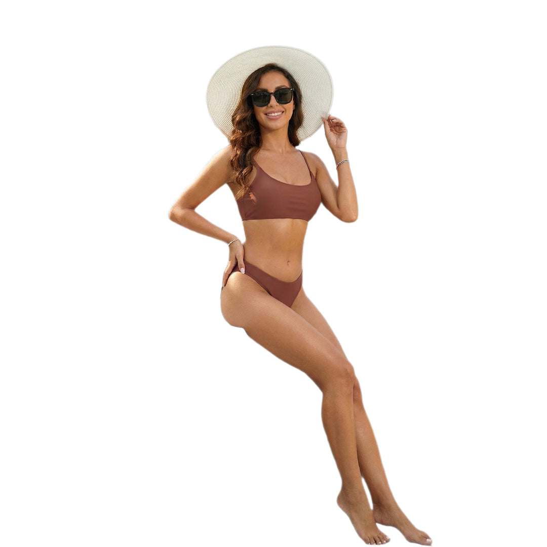 Damen Hochgeschnittener Bikini mit minimalistischer Schnittführung Echo Archiv
