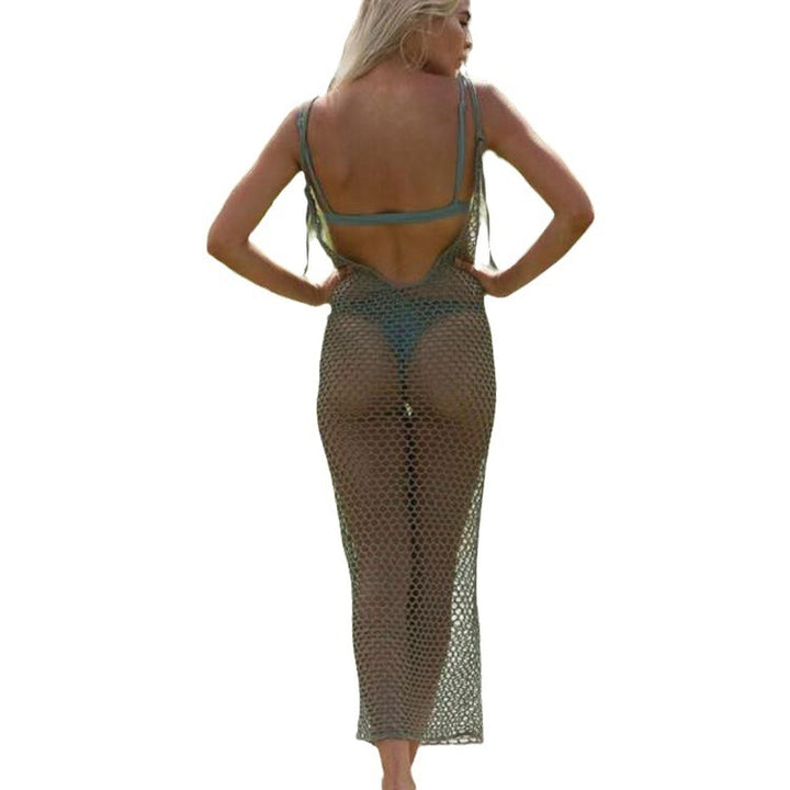 Damen Netz-Strandkleid im trendigen Makramee Design Echo Archiv