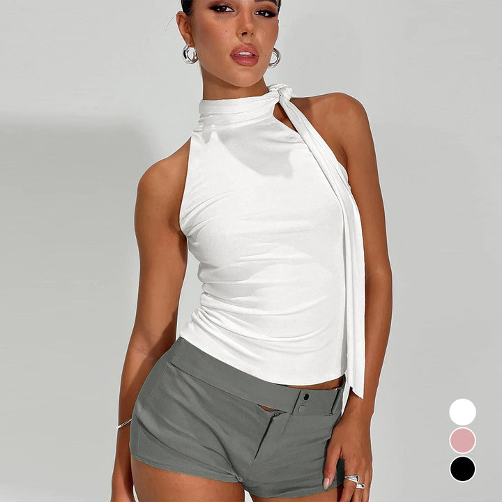 Damen elegantes Top mit femininer Schleifenoptik Echo Archiv