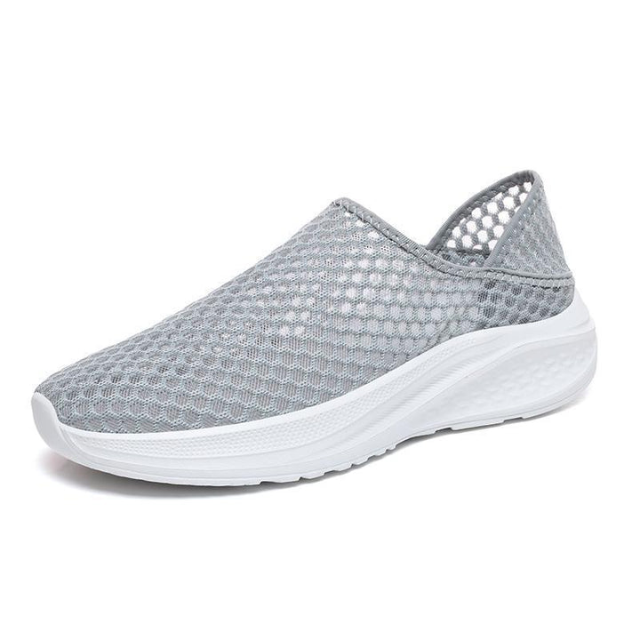 Unisex nan leichtgewichtiger Casual-Mule mit Honigwaben-Mesh, gepolstertem Fußbett und rutschfester Laufsohle Echo Archiv