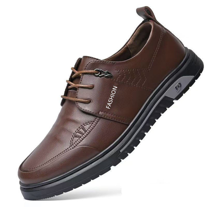 Herren Elegante Schnürschuhe aus hochwertigem Leder mit rutschfester Sohle – Tavélo