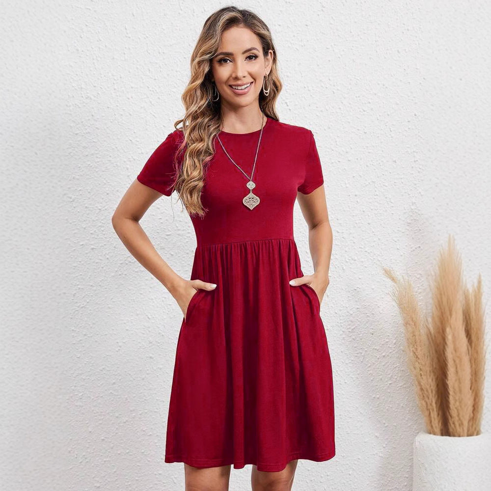 Damen Freizeitkleid mit praktischen Seitentaschen und lockerer Passform Echo Archiv