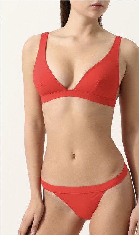 Damen Triangel-Bikinioberteil mit verstärkter Unterstützung Echo Archiv