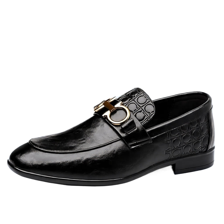 Herren Elegante Premium Leder Mokassins Echoarchiv