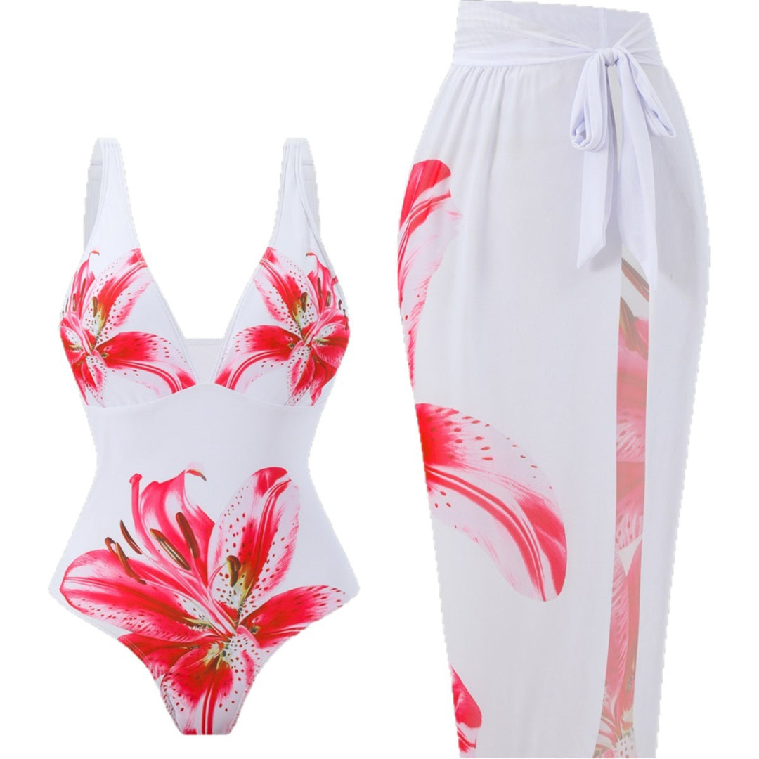Damen Bademode-Set mit elegantem Blumenmuster Echo Archiv