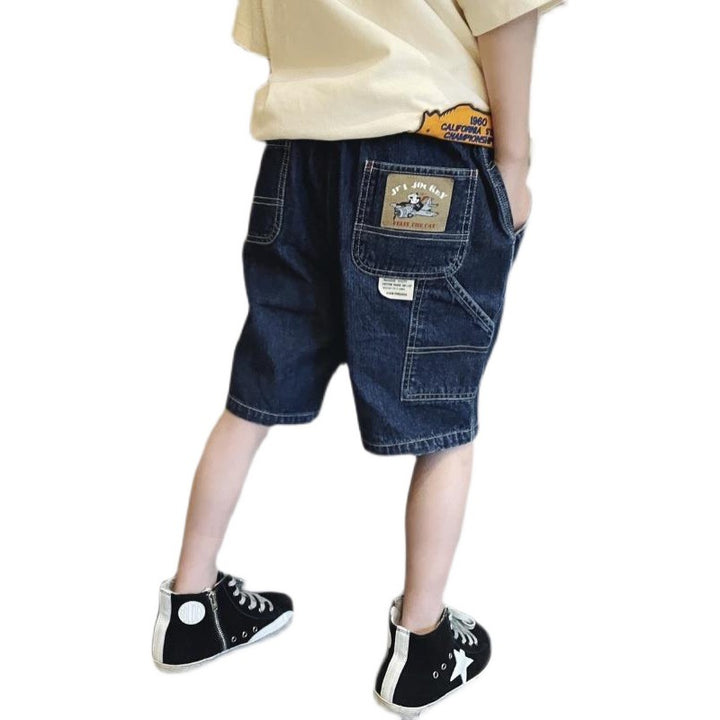 Jungen lässige Jeans-Shorts mit großen Taschen Echo Archiv