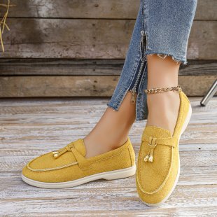 Damen Elegante Mokassins mit Glitzer-Details Echo Archiv