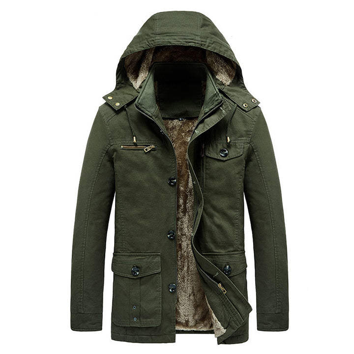 Herren Robuste und Warmgefütterte Outdoor-Jacke Echo Archiv