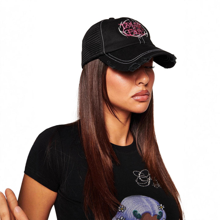 Damen Grafik T-Shirt mit exklusivem Illustrationsdesign Echo Archiv
