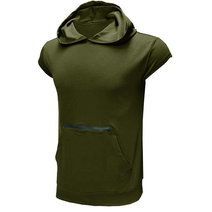 Herren Kapuzenshirt mit übergroßer Passform und praktischer Kängurutasche Echoarchiv