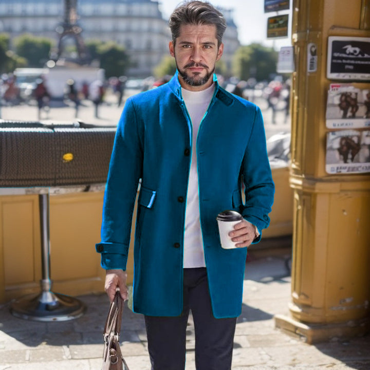 Herren modischer Freizeitmantel mit praktischen Taschen und elegantem Schnitt Echoarchiv