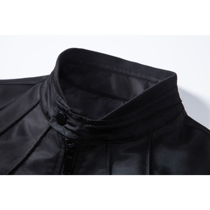 Herren Stylische Übergangsjacke mit hohem Stehkragen Echo Archiv