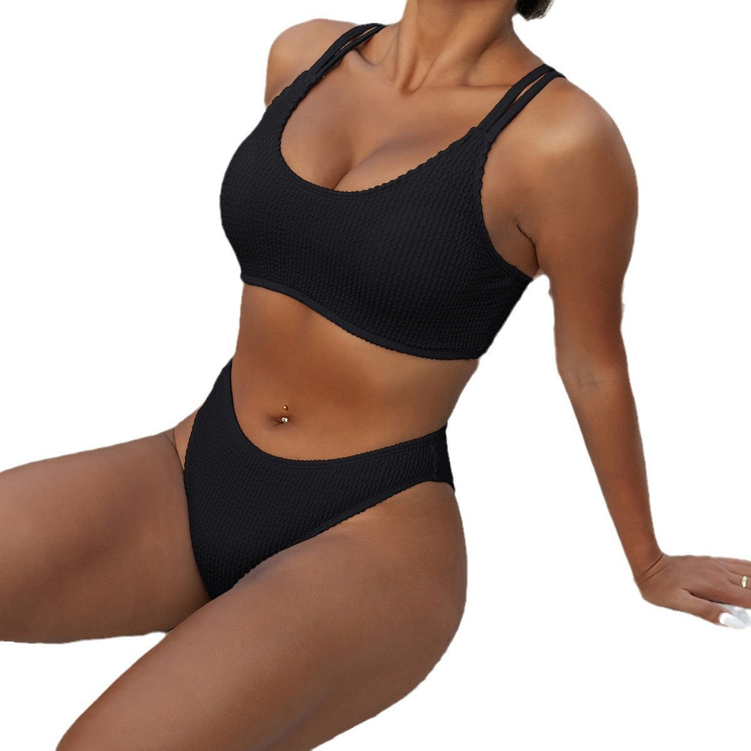 Damen Sportliches Bikini-Set mit praktischem High-Waist Design Echo Archiv