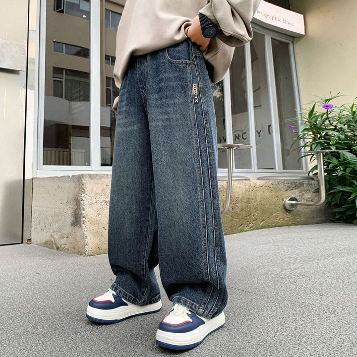 Unisex weite Cargo-Jeans im Streetwear-Style Echo Archiv