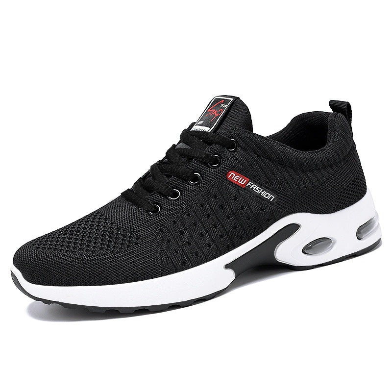 Herren nan atmungsaktive leichte Strick-Sneaker mit Luftkissen und rutschfester Laufsohle Echo Archiv