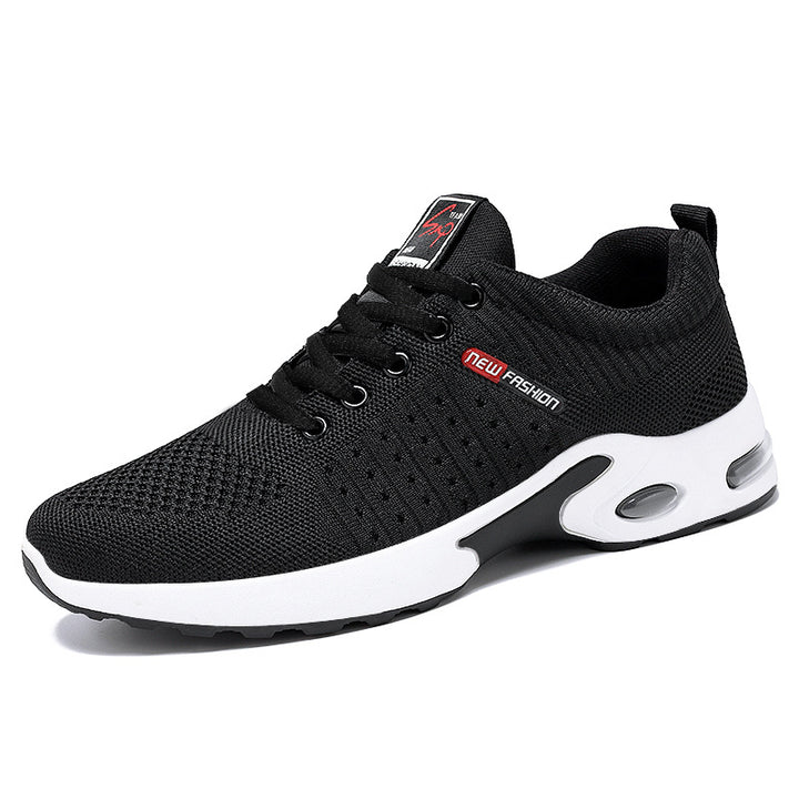 Herren nan atmungsaktive leichte Strick-Sneaker mit Luftkissen und rutschfester Laufsohle Echo Archiv