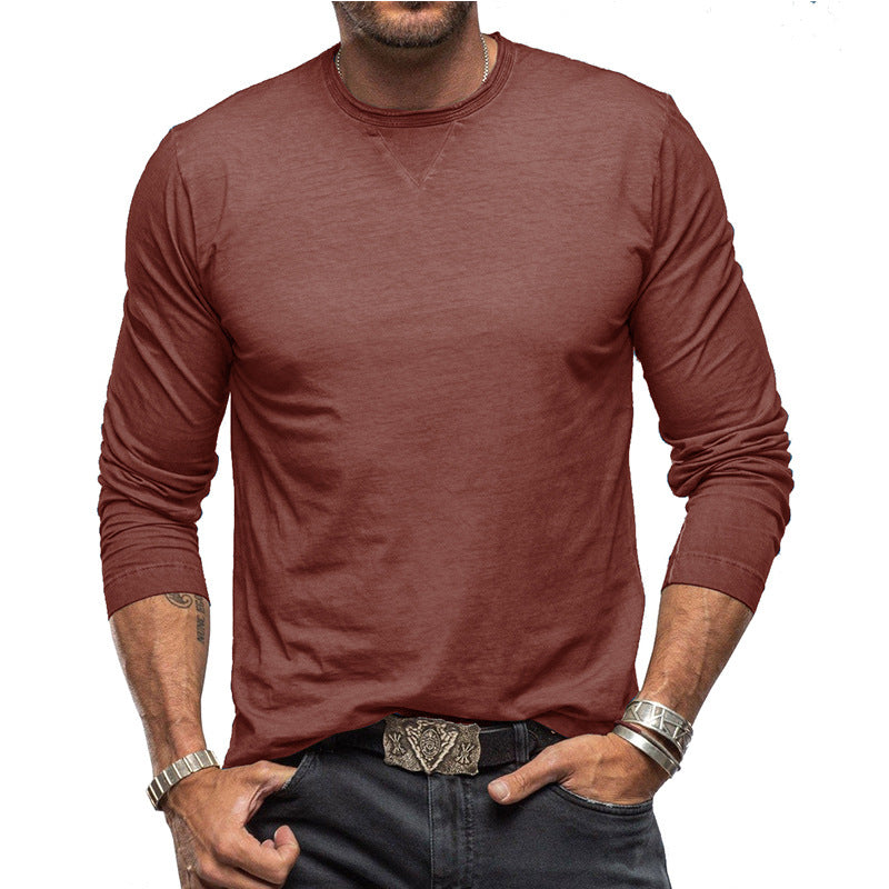 Herren bequemes Langarmshirt aus hochwertiger Baumwolle Echoarchiv