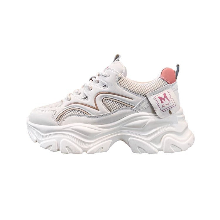 Damen Sportliche Sneakers mit Air Cushion Technologie und atmungsaktiver Mesh-Oberfläche Echo Archiv