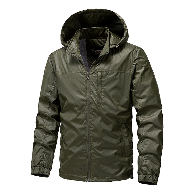 Herren Winddichte Funktionsjacke Echo Archiv