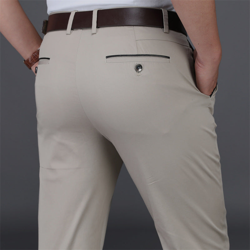 Herren moderne Chino-Hose mit eleganten Taschen Echoarchiv