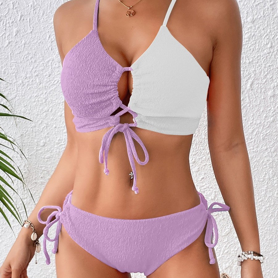 Damen Bikiniset mit verstellbarem Oberteil und modischem Cut-Out Echo Archiv
