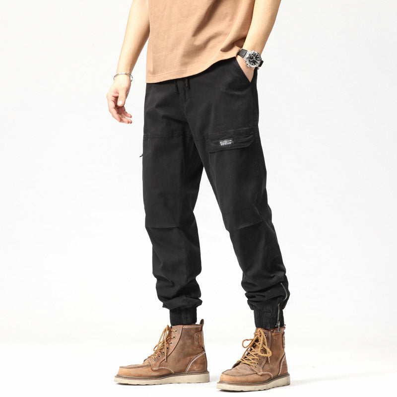 Herren Cargo-Hose mit elastischem Bund und praktischen Taschen Echoarchiv