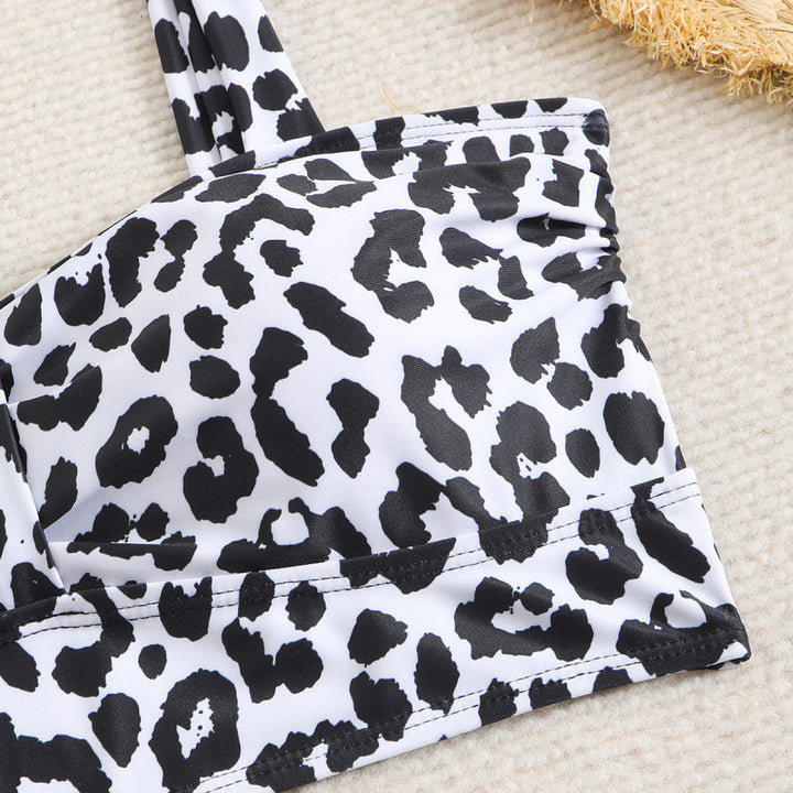 Damen Triangel-Bikini mit modischem Leopardenmuster und durchdachten Trägerdetails Echo Archiv