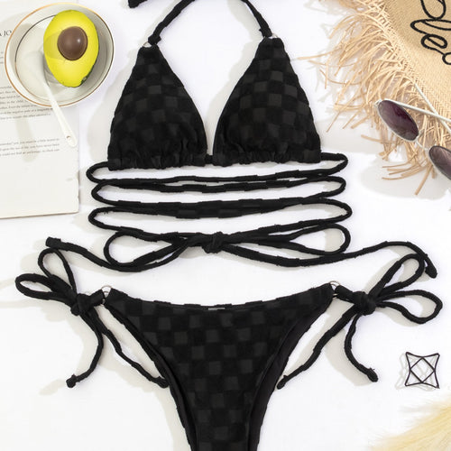 Damen Triangel-Bikini mit raffinierten Bindungselementen Echo Archiv