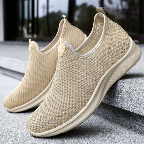 Damen nan nahtloser Komfort-Slip-On Sneaker mit feinem Stricknetz, elastischem Einstieg und reaktiver Leichtdämpfung Echo Archiv