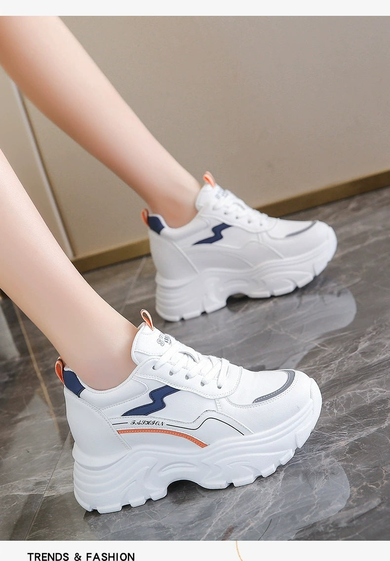 Damen Chunky Sneakers mit atmungsaktivem Obermaterial und dämpfender Laufsohle Echo Archiv